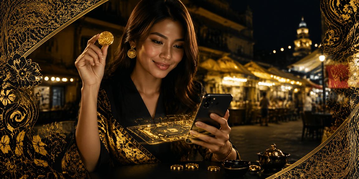 Kota Bharu user browsing the 259 casino mobile app on a smartphone