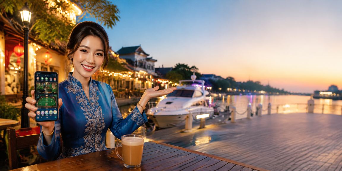 Melaka player enjoying live casino on a smartphone