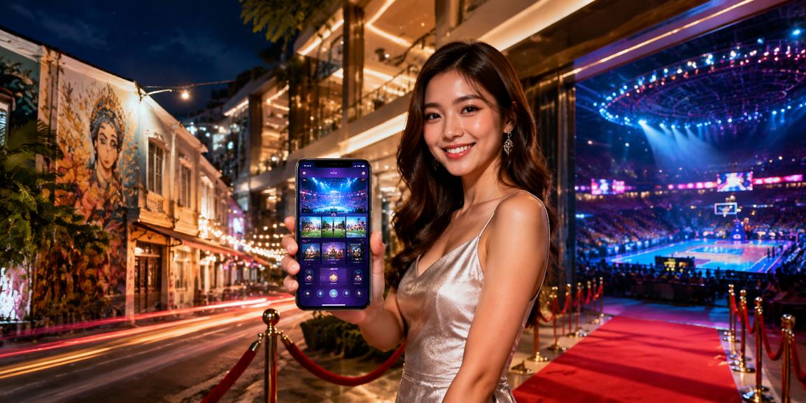 Penang players follow esports via an online casino app